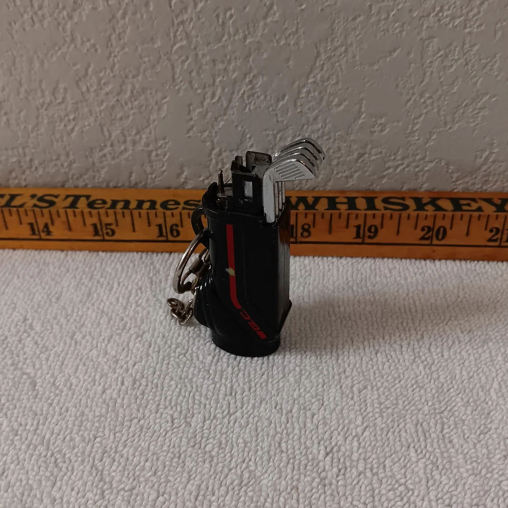 Black and Silver Multi-Tool Keychain